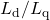 L_\text{d}/L_\text{q}